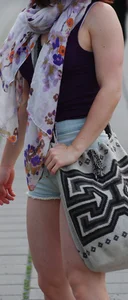 Girlfriend candids in shorts