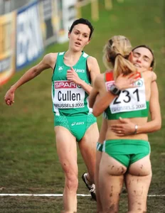 Candid track girls and runners