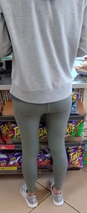 Curly Blonde tight little ass