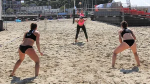 Weymouth beach volleyball girls 2018