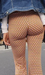 Amazing Tight Ass in Flares  / Not OC