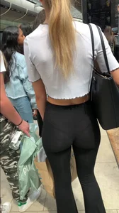 MUST SEE - Blonde See Through Flared Pants