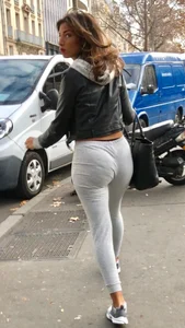 Girl in Tight Pants with Great Ass