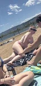 Super Tight College Lake Day Bikini Selection
