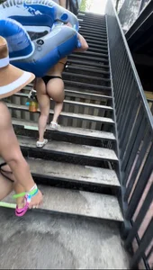 Asian in bikini
