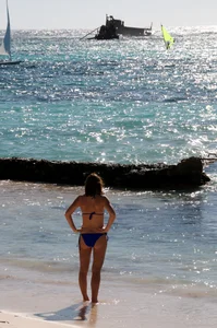 Beach and bikini girls