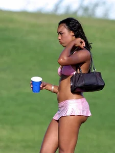 Candid beach and bikini babes