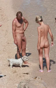 Nude beach and topless girls
