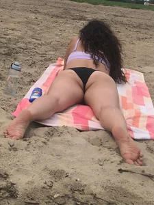 Sunbathers all shapes and sizes, nice asses