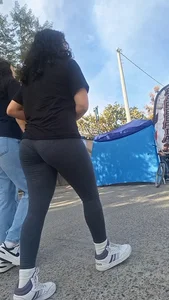 Latina seethrough leggings VPL