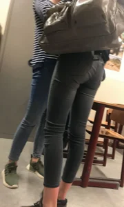 Candid teen schoolgirl
