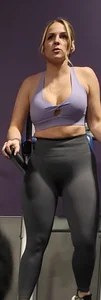ALL EYEZ ON THIS MATURE GYM PAWG