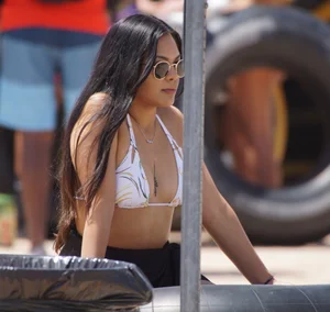 Bikini girls at Salt River Tubing in Arizona