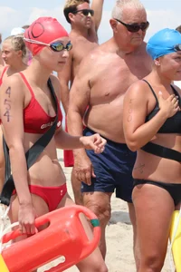 Bunch of sexy lifeguard tournament girls from 2013