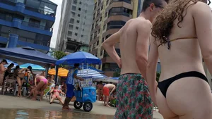 Brazillian beach creepshots, huge gallery of candid girls in swimsuits