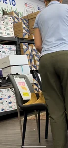 Latina MILF, nice ass, lace panties VPL, big tits = NUTBUSTER