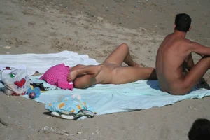 Continesti nude beach girls in Romania