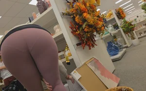 Cute Blonde GILF PAWG VPL