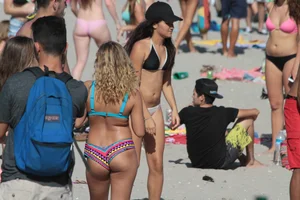 Sexy Deerfield Beach bikini girls