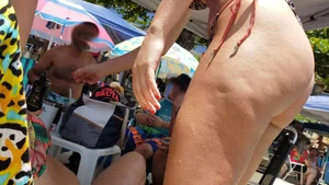 Brazillian beach creepshots, huge gallery of candid girls in swimsuits