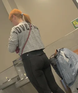 Hottest Red Headed Milf Working Out Iv Ever Seen
