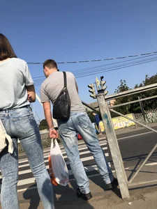 Hot Booty and Legs in Tight Jeans Street Creepshots