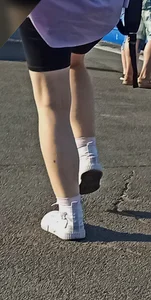 Nice Skinny Legs Street Candid Closeups