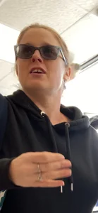 Leggings Fat Ass Milf RedHead Front And Ass Caps