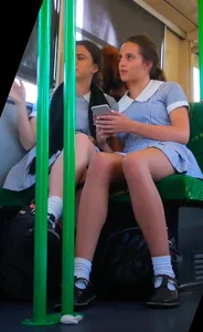student in uniform