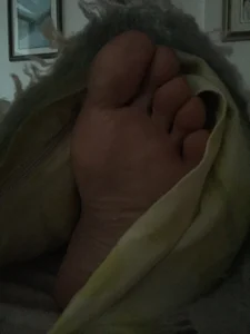 Candid wife's feet closeups