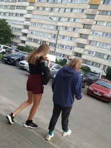 Nice Legs in Shorts City Creepshot