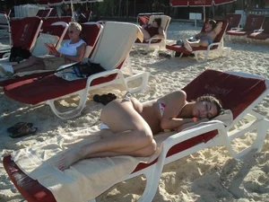 Beach and bikini girls