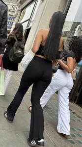 Slim thick latinas out shopping in central London vpl