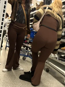 Blonde cutie shoe shopping‼️
