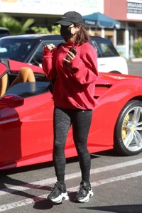 Vanessa Hudgens with GG Magree seen outside Earthbar in West Hollywood
