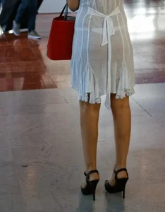 Seethrough VPL dresses