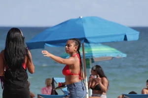 Florida beach and bikini girls