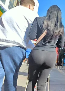 Latina in Black Leggings VTL (OC)