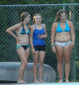 Beach and bikini candid girls