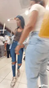 Tall Arabic Duo in Jeans