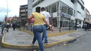 340 There’s Huge Juicy Asses & There’s This! Milf Latina w Glorious Bubble and major VPL