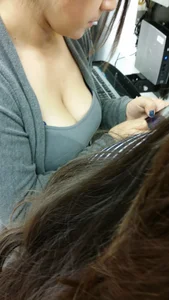 Young Girl’s Boobs Downblouse Closeup