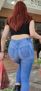 VERY tight Jeans ass