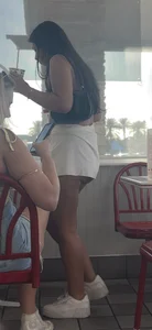 Sorority chicks go to to InNOut half naked