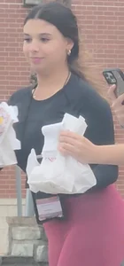 AMAZING LIL LATINA IN LEGGINGS POSING FOR ME