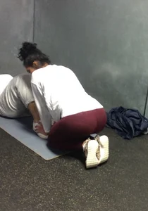 Candid girls in leggings and tights