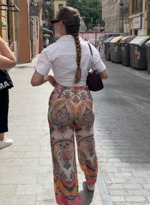 [OC] Get Lost In Her Big Juicy Ass In Flare Pants