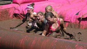 Bristol Pretty Muddy 5k race girls 2018