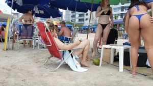 Brazillian beach creepshots, huge gallery of candid girls in swimsuits