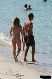 Bunch of sexy ladies on a nude beach